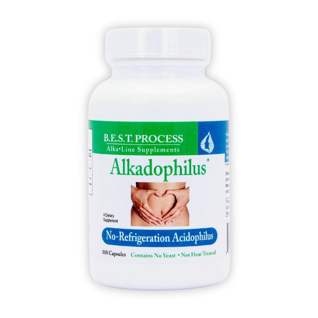 Morter HealthSystem Alkadophilus Best Process Alkaline — No Refrigeration Probiotic & Prebiotic Digestive Supplement — 1.5 Billion CFU of Good Bacteria & Beetroot - FENGGESTORE20