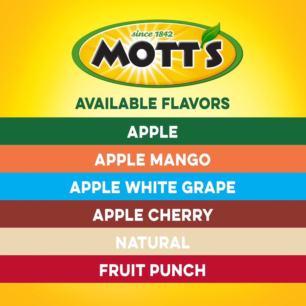 Mott's 100 percent Apple White Grape Juice, 6.75 fl oz boxes (Pack of 32) - FENGGESTORE20