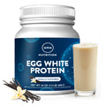 MRM Nutrition Egg White Protein - Sugar Free Vanilla Flavored Powder, 23g Fat-Free Protein with Digestive Enzymes, Free of Dairy, Gluten, and Soy, High Biological Value - 20 Servings - FENGGESTORE20