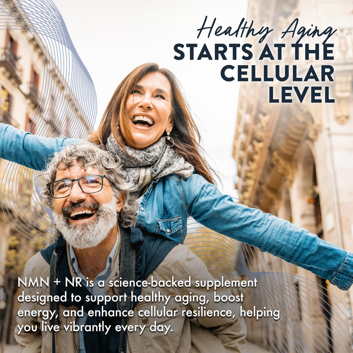 Mt. Angel Vitamins NMN Supplement + NR with Resveratrol & TMG, Dual NAD+ Precursors for Cellular Energy & Healthy Aging, 60 Capsules - FENGGESTORE20