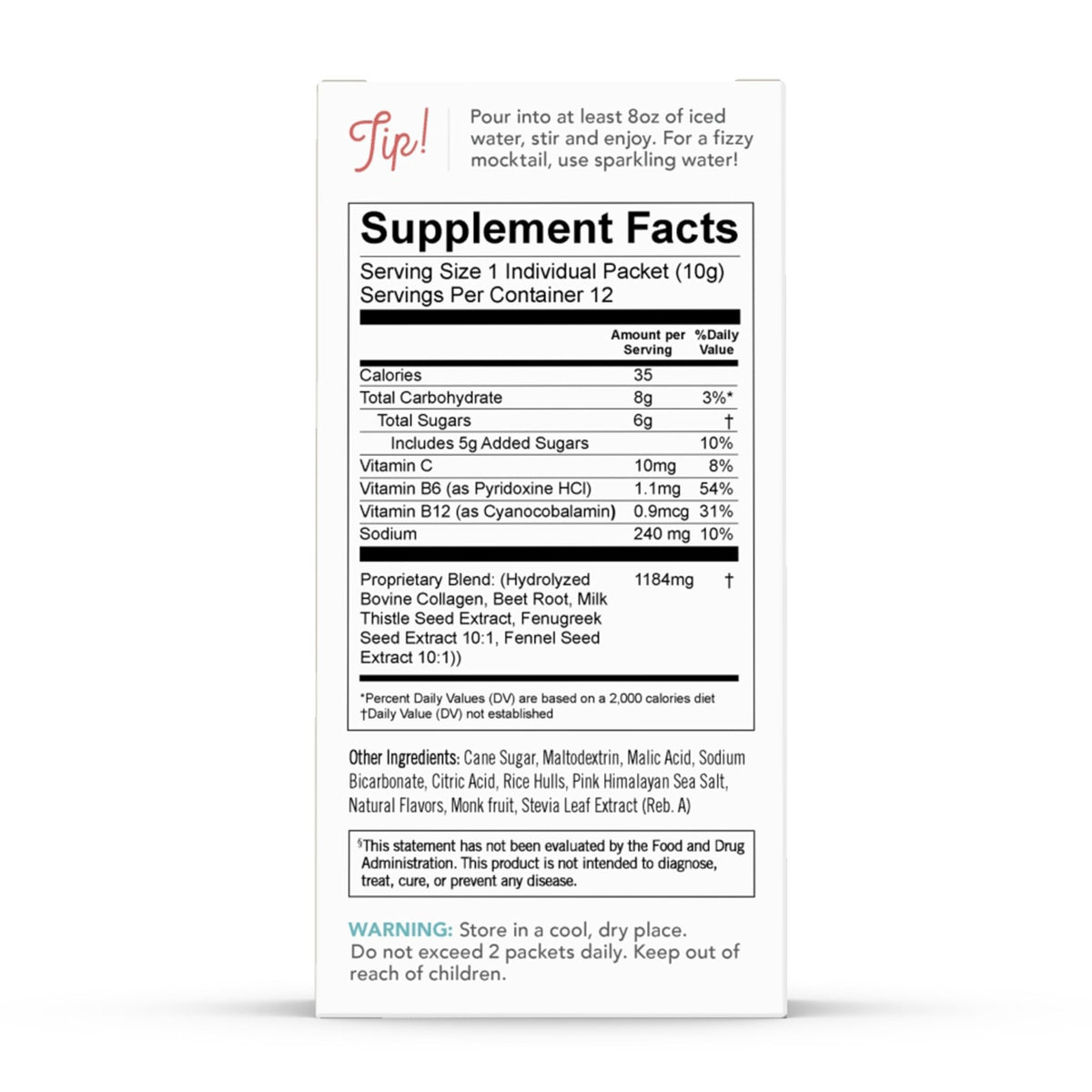 Munchkin Milkmakers Lactation Drink Mix Supplement with B Vitamins/Collagen/Fenugreek & Milk Thistle for Breastfeeding Moms, Berry Lemonade, 12 Count - FENGGESTORE20