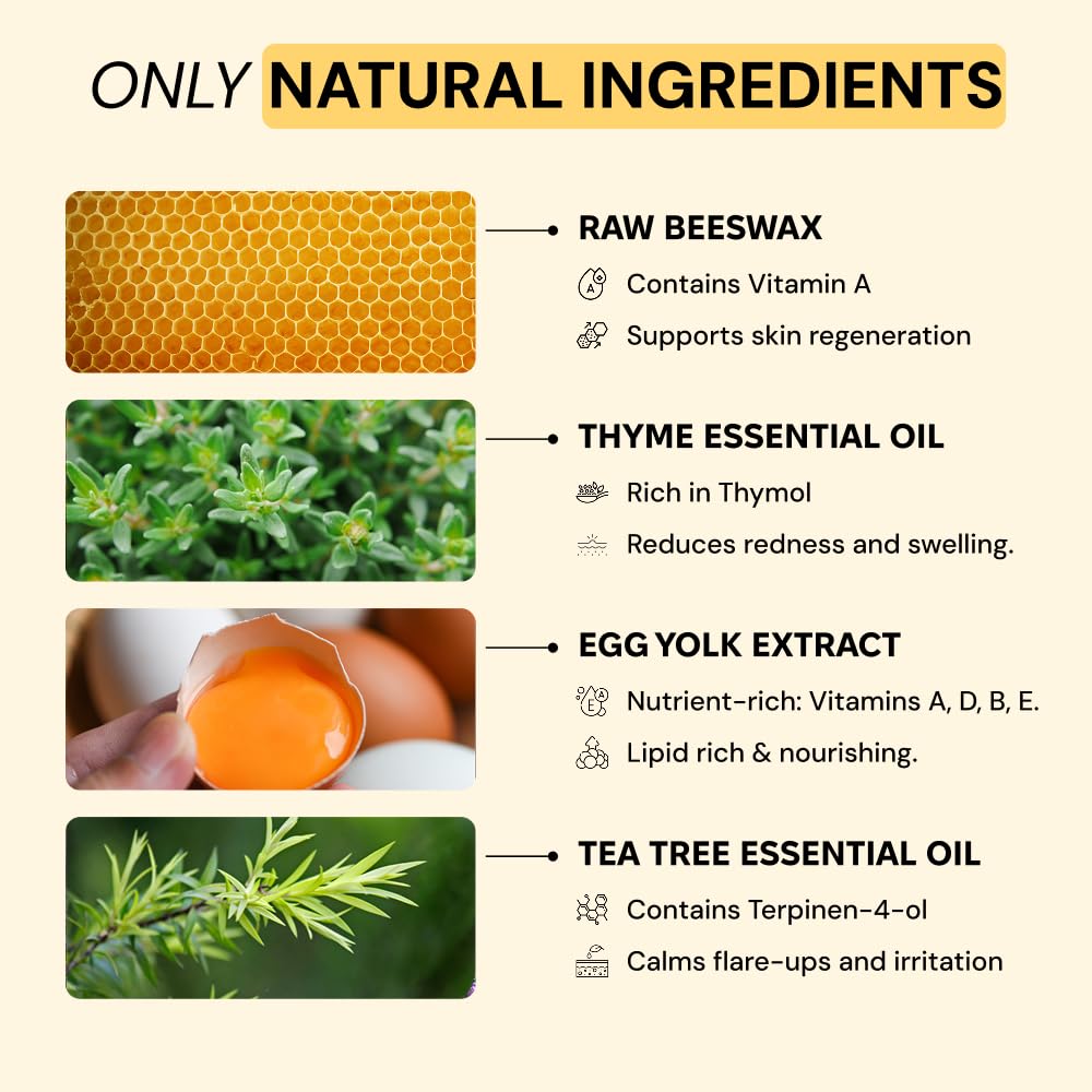 MyMagicHealer Thyme & Tea Tree Flare Care | Cystic Acne, Folliculitis, Ingrown Hair, Keratosis Pilaris, Razor Bumps, Body Bumps, Blind Pimples Multi-purpose Solution - FENGGESTORE20