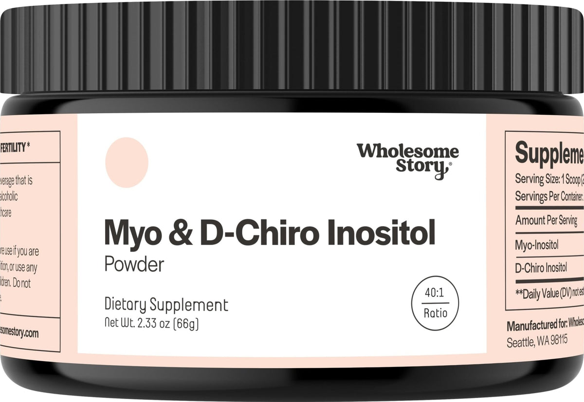 Myo-Inositol & D-Chiro Inositol Supplement Powder for Women | Hormonal Balance & Healthy Ovarian Function Support - FENGGESTORE20