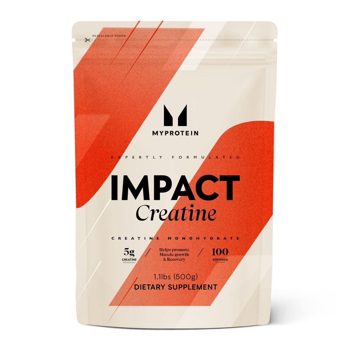 Myprotein Creatine Monohydrate Powder, 100 Servings (1.1lbs), Pure Unflavored Creatine Powder, Post/Pre Workout Supplement for All Sports & Exercises - FENGGESTORE20