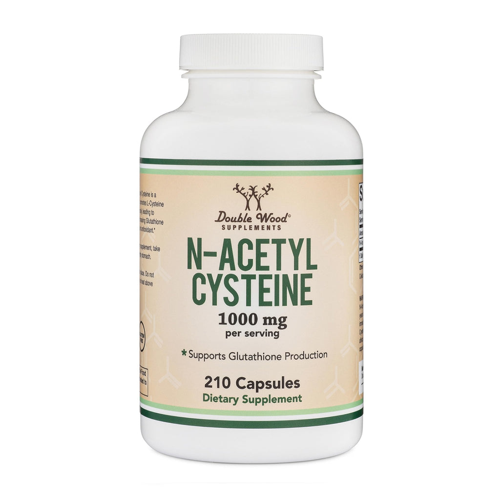 NAC Supplement (N-Acetyl Cysteine) - 99%+ Purity Tested - (1,000mg Per Serving 500mg Per Cap, 210 Capsules) (Third Party Tested) with Odor Masking Technology - FENGGESTORE20