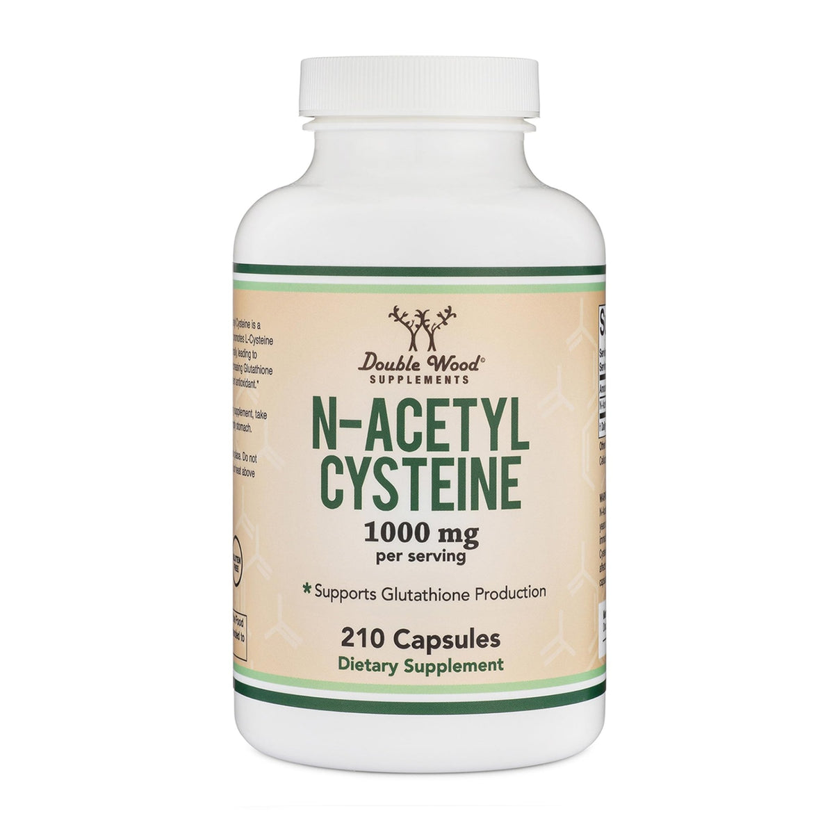NAC Supplement (N-Acetyl Cysteine) - 99%+ Purity Tested - (1,000mg Per Serving 500mg Per Cap, 210 Capsules) (Third Party Tested) with Odor Masking Technology - FENGGESTORE20