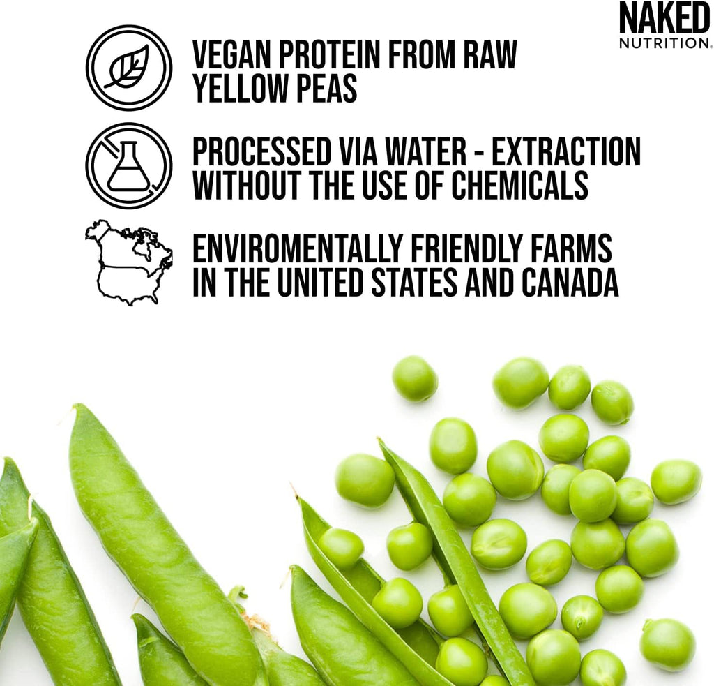 NAKED Shake - Vanilla Protein Powder - Plant Based Protein Shake with Mct Oil, NSF Certified, Gluten-Free, Soy-Free, No Gmos Or Artificial Sweeteners - 30 Servings - FENGGESTORE20