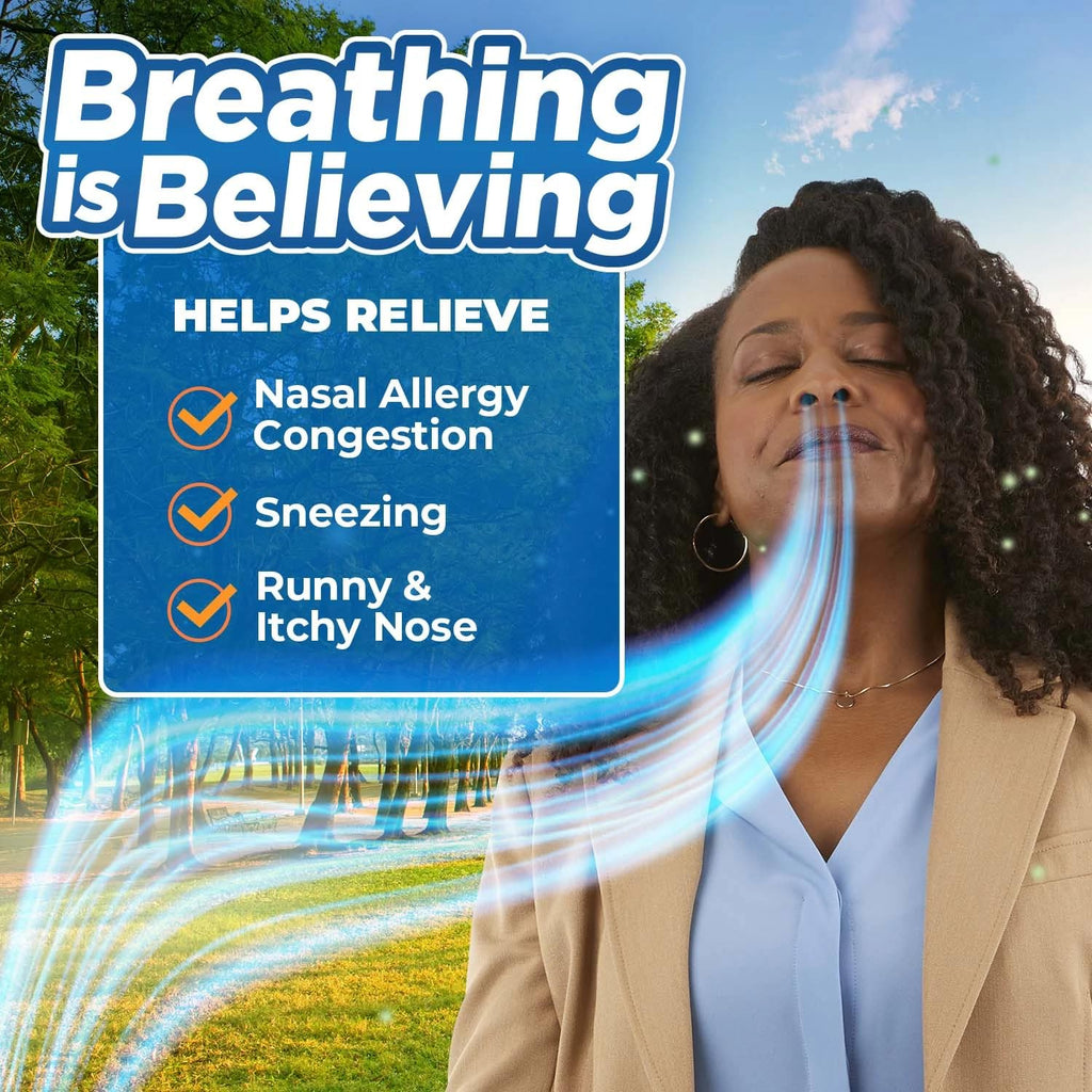 Nasacort 24HR Allergy Nasal Spray for Adults, Non-drowsy & Alcohol Free, 150 Spray Pack - FENGGESTORE20