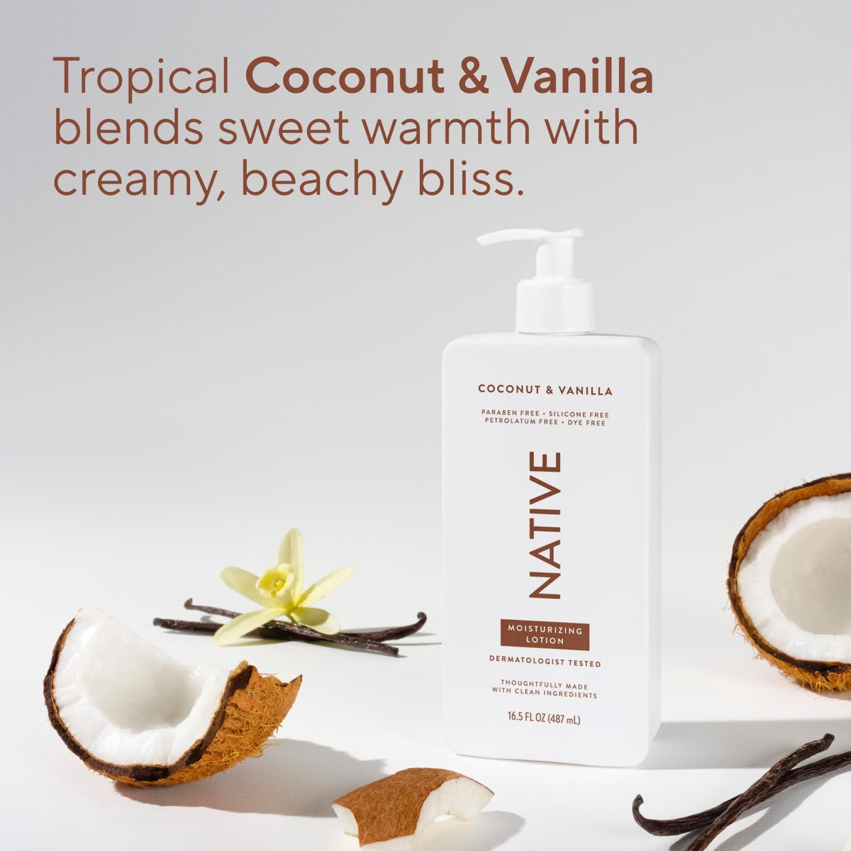 Native Body Lotion Contains Naturally Derived Plant-Based Moisturizers for Women and Men | Restores Dry Skin - FENGGESTORE20