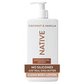 Native Body Lotion Contains Naturally Derived Plant-Based Moisturizers for Women and Men | Restores Dry Skin - FENGGESTORE20