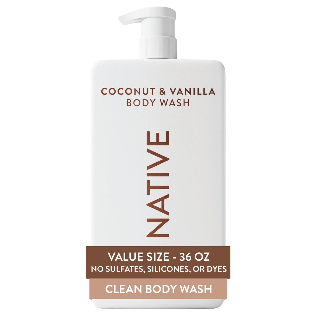 Native Sulfate Free Body Wash Contains Naturally Derived Ingredients | for Women & Men - FENGGESTORE20