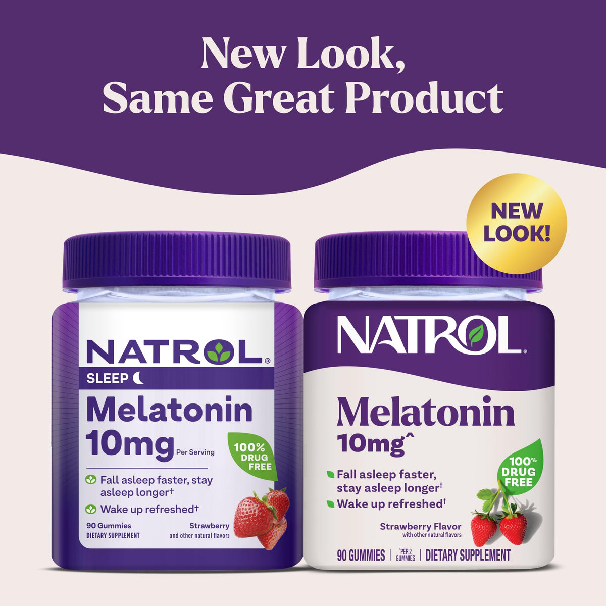 Natrol 10 mg Melatonin Gummies, Sleep Support for Adults, Melatonin Supplements for Sleeping, 90 Strawberry-Flavored Gummies, 45 Day Supply - FENGGESTORE20