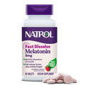 Natrol 5mg Fast Dissolve Tablets Melatonin Strawberry Flavor - FENGGESTORE20
