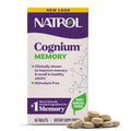 Natrol Cognium Memory, Brain Health Supplements for Adults, Brain Memory Supplements, Enhances Mental Agility in Healthy Adults, - FENGGESTORE20