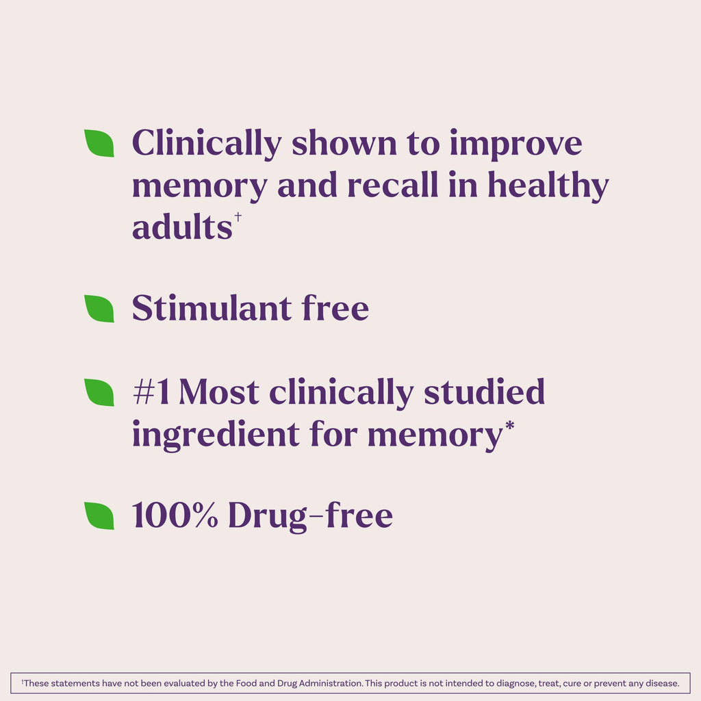 Natrol Cognium Memory, Brain Health Supplements for Adults, Brain Memory Supplements, Enhances Mental Agility in Healthy Adults, - FENGGESTORE20