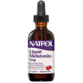 Natrol Liquid Melatonin 1 mg, Adult Melatonin Supplement to Fall Asleep Faster and Stay Asleep Longer, Wake Up Refreshed, - FENGGESTORE20