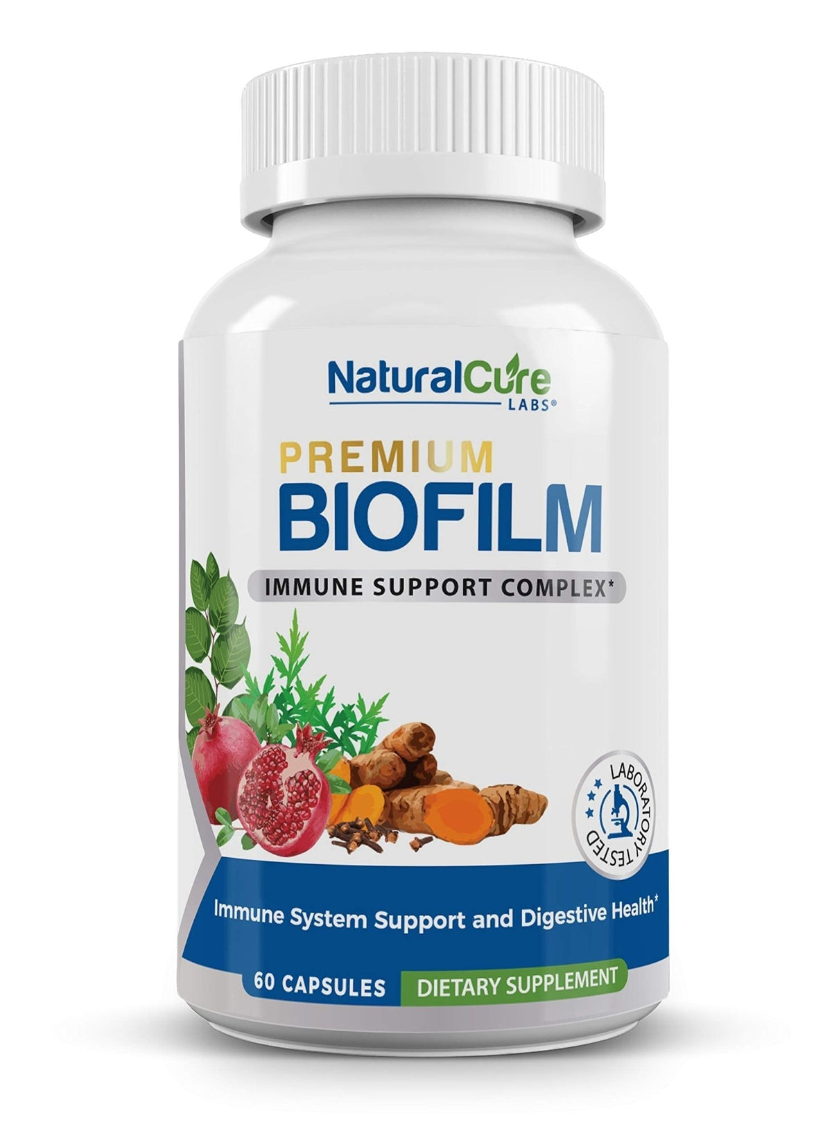 Natural Cure Labs Biofilm Complex – Premium Botanicals & Herbs | Digestive & Immune Wellness Support | Vegan, Non-GMO, Gluten-Free | Supports Gut Balance & Probiotic Activity - FENGGESTORE20