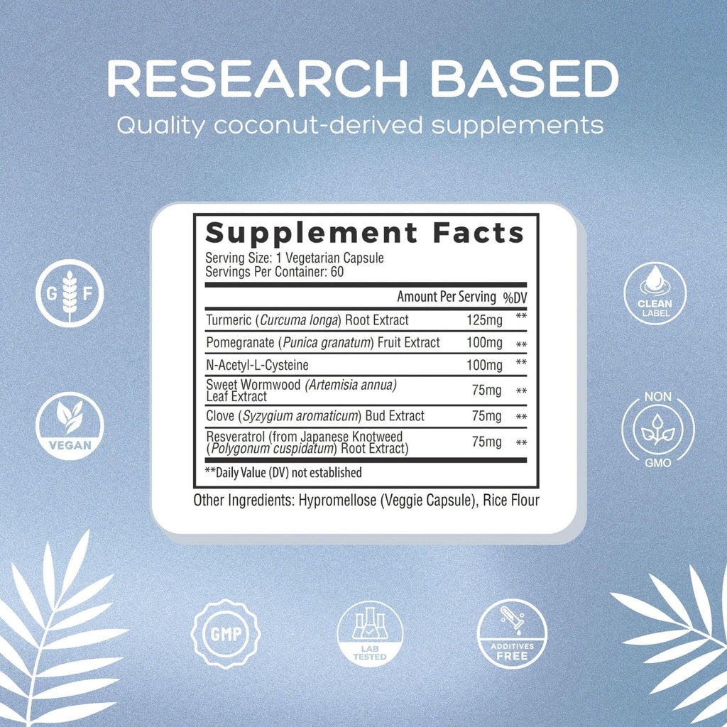 Natural Cure Labs Biofilm Complex – Premium Botanicals & Herbs | Digestive & Immune Wellness Support | Vegan, Non-GMO, Gluten-Free | Supports Gut Balance & Probiotic Activity - FENGGESTORE20