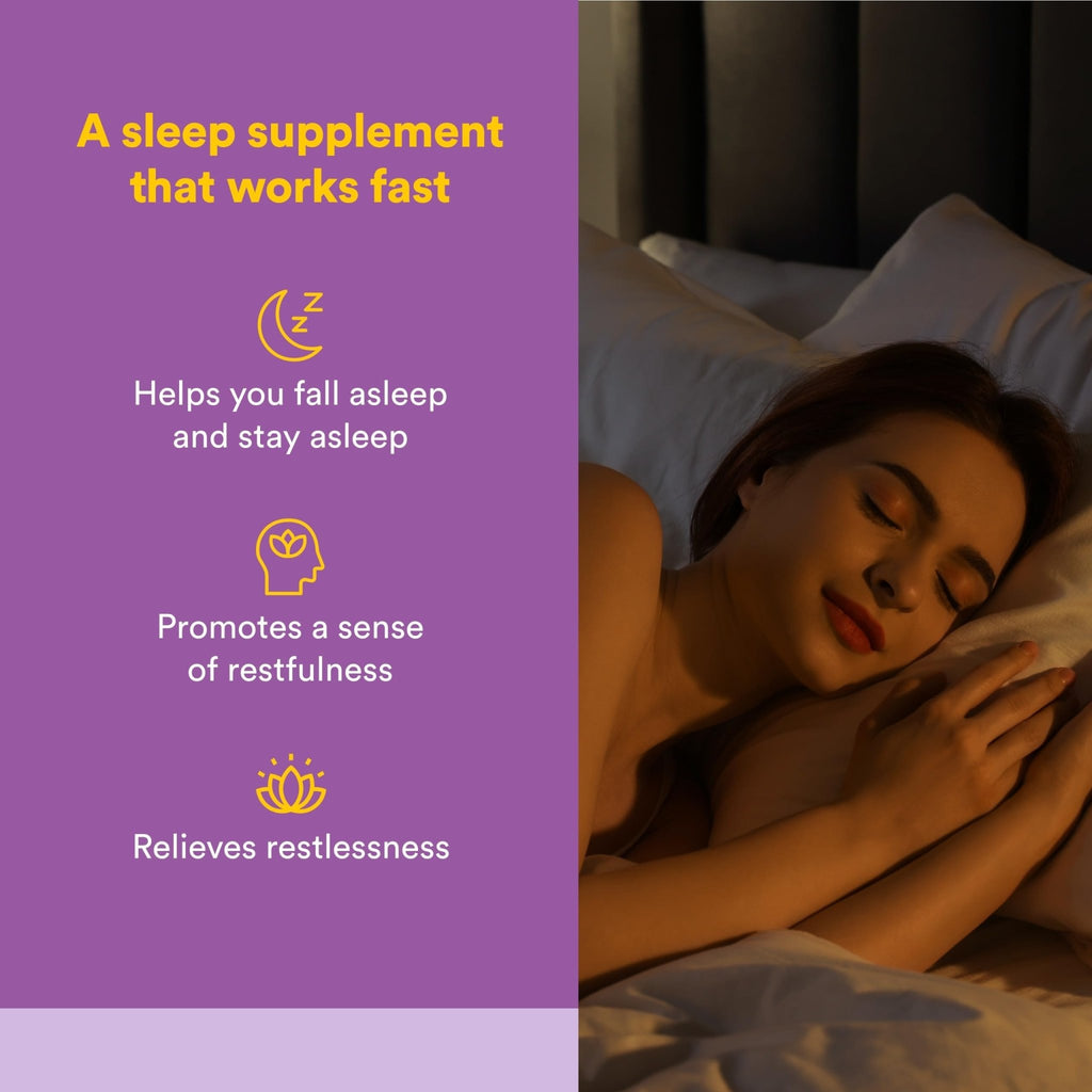 Natural Factors Stress-Relax Tranquil Sleep Tablet, 120 Count - FENGGESTORE20