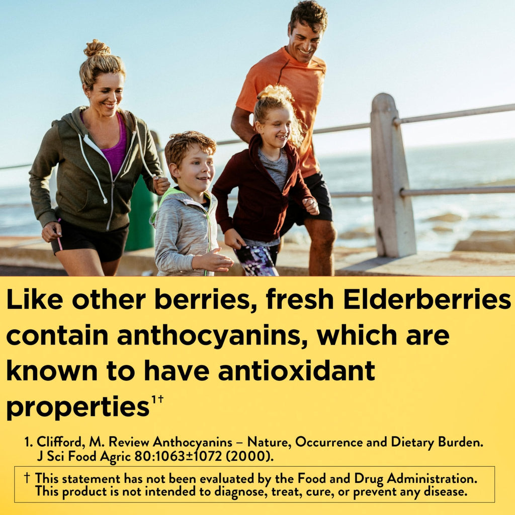 Nature Made Elderberry Gummies with Vitamin C and Zinc, Dietary Supplement for Immune Support - FENGGESTORE20