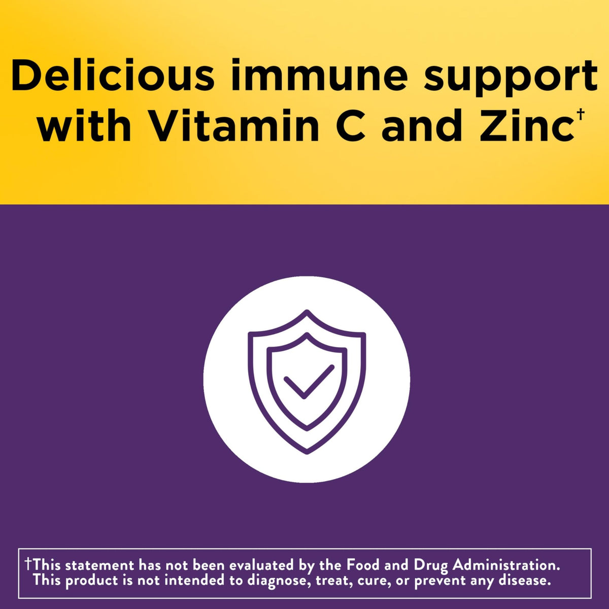 Nature Made Elderberry Gummies with Vitamin C and Zinc, Dietary Supplement for Immune Support - FENGGESTORE20
