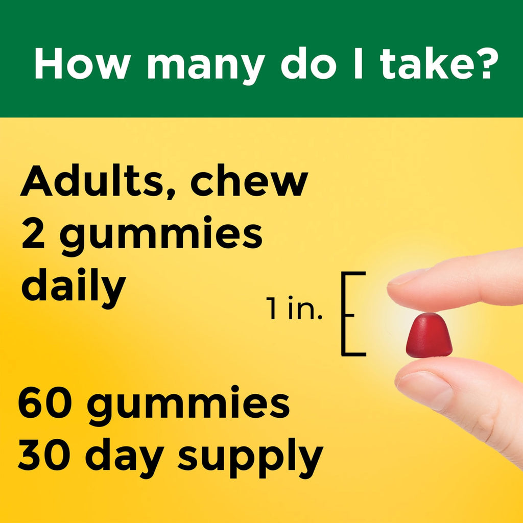 Nature Made Extra Strength Vitamin B12 Gummies 3000 mcg per serving, B12 Vitamins for Energy Metabolism Support, 60 Gummy Vitamins, 30 Day Supply - FENGGESTORE20