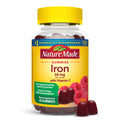 Nature Made Iron 18 mg per serving Gummies with Vitamin C, Iron Supplement for Red Blood Cell Support, 60 Gummies, 30 Day Supply - FENGGESTORE20