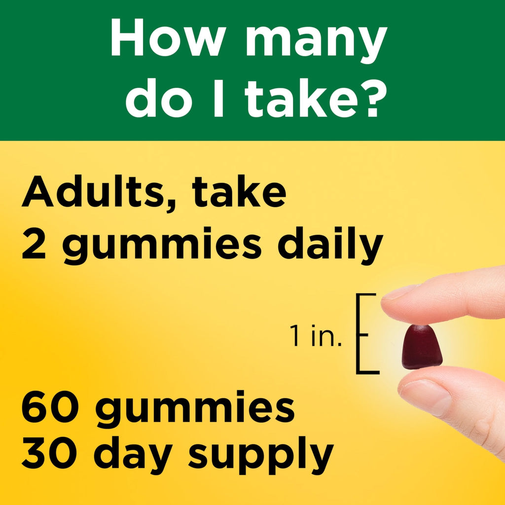 Nature Made Iron 18 mg per serving Gummies with Vitamin C, Iron Supplement for Red Blood Cell Support, 60 Gummies, 30 Day Supply - FENGGESTORE20