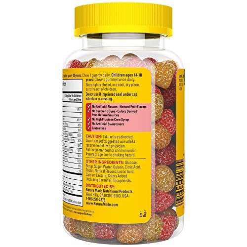 Nature Made Kids First Multivitamin with Omega-3, Kids Gummy Multivitamins with Vitamins and Minerals for Nutritional Support, 70 Gummies - FENGGESTORE20