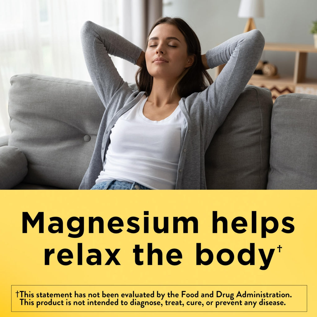 Nature Made Magnesium Oxide 250 mg, Magnesium Supplements for Men and Women, Support for Muscle, Heart - FENGGESTORE20