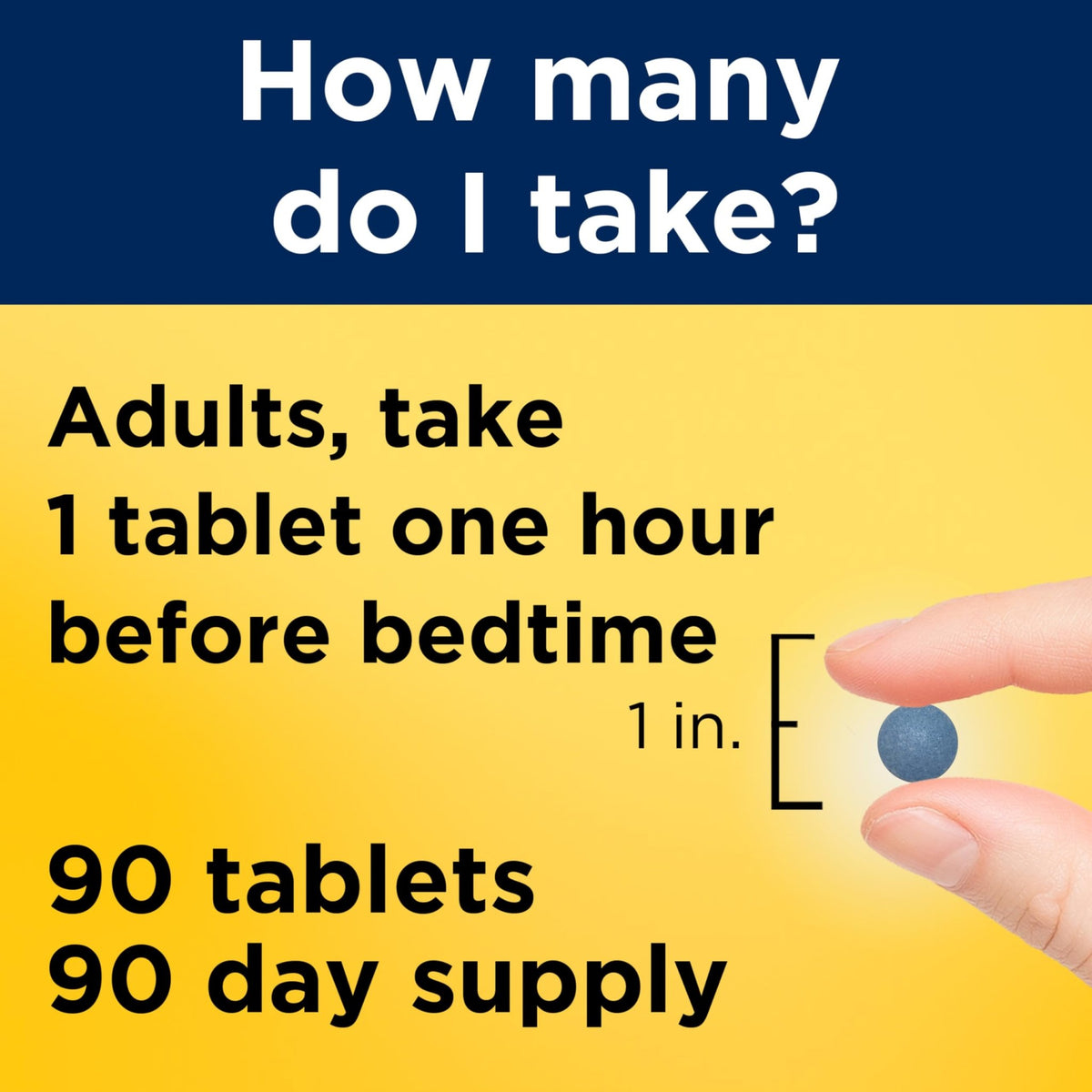 Nature Made Melatonin 4mg Extended Release Tablets, Sleep Supplements for Adults, 100% Drug Free Sleep Aid, 90 Count, 90 Day Supply - FENGGESTORE20