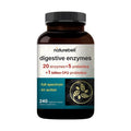 NatureBell Digestive Enzymes - 240 Capsules - Gut & Digestive Health Support Supplement* - with 20 Enzymes, - FENGGESTORE20