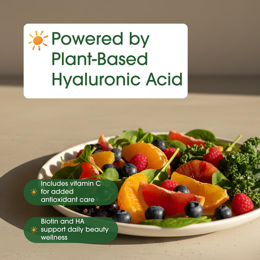 NatureBell Hyaluronic Acid 250mg - 240 Capsules - 250mg Hyaluronic Acid, 5000mcg Biotin & 25 mg Vitamin C - Supports Skin - FENGGESTORE20