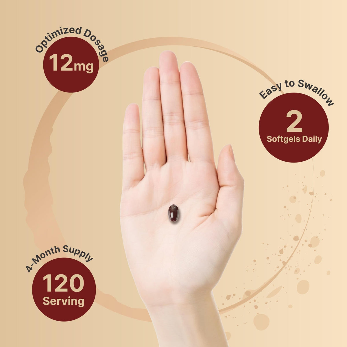 NatureBell Maximum Strength Astaxanthin 12mg, 240 Softgels - 4 Month Supply - Natural Antioxidant from Haematococcus - FENGGESTORE20