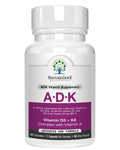 NatureGenX ADK Vitamin Supplement – Vitamins A, D3 & K2 MK-7 for Bone Health & Calcium Absorption – Gluten-Free, Non-GMO, Soy-Free - FENGGESTORE20