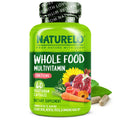 NATURELO Multivitamins for Teenage Girls/Boys, 60 Capsules, Whole Food Multivitamin with Minerals, Non-GMO, Vegetarian - FENGGESTORE20