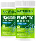 NATURELO Probiotics for Digestive Health - 50 Billion CFU, 11 Strains, Daily Use Supplement - Boosts Immune System, Delayed Release, - FENGGESTORE20