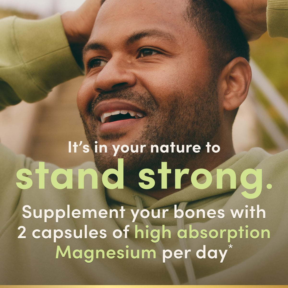 Nature’s Bounty High Absorption Magnesium Glycinate 240 mg for Supporting Muscle Relaxation and Bone, Heart & Nerve Health – Non-GMO, Gluten-Free, Vegetarian, 120 Count/60 Servings - FENGGESTORE20