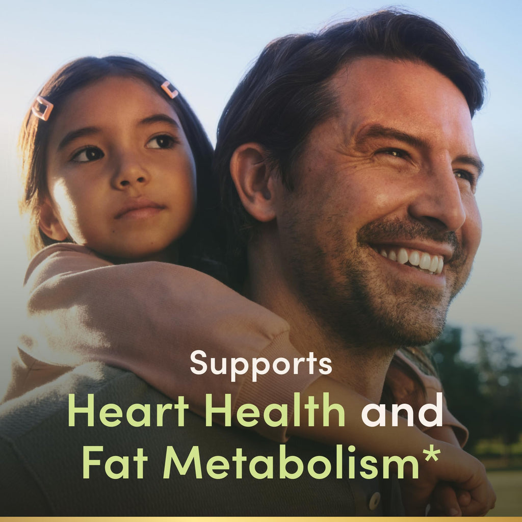 Nature's Bounty L-Carnitine, Supports Heart Health & Fat Metabolism, Amino Acid Supplement, 500 mg, 30 Tablets - FENGGESTORE20