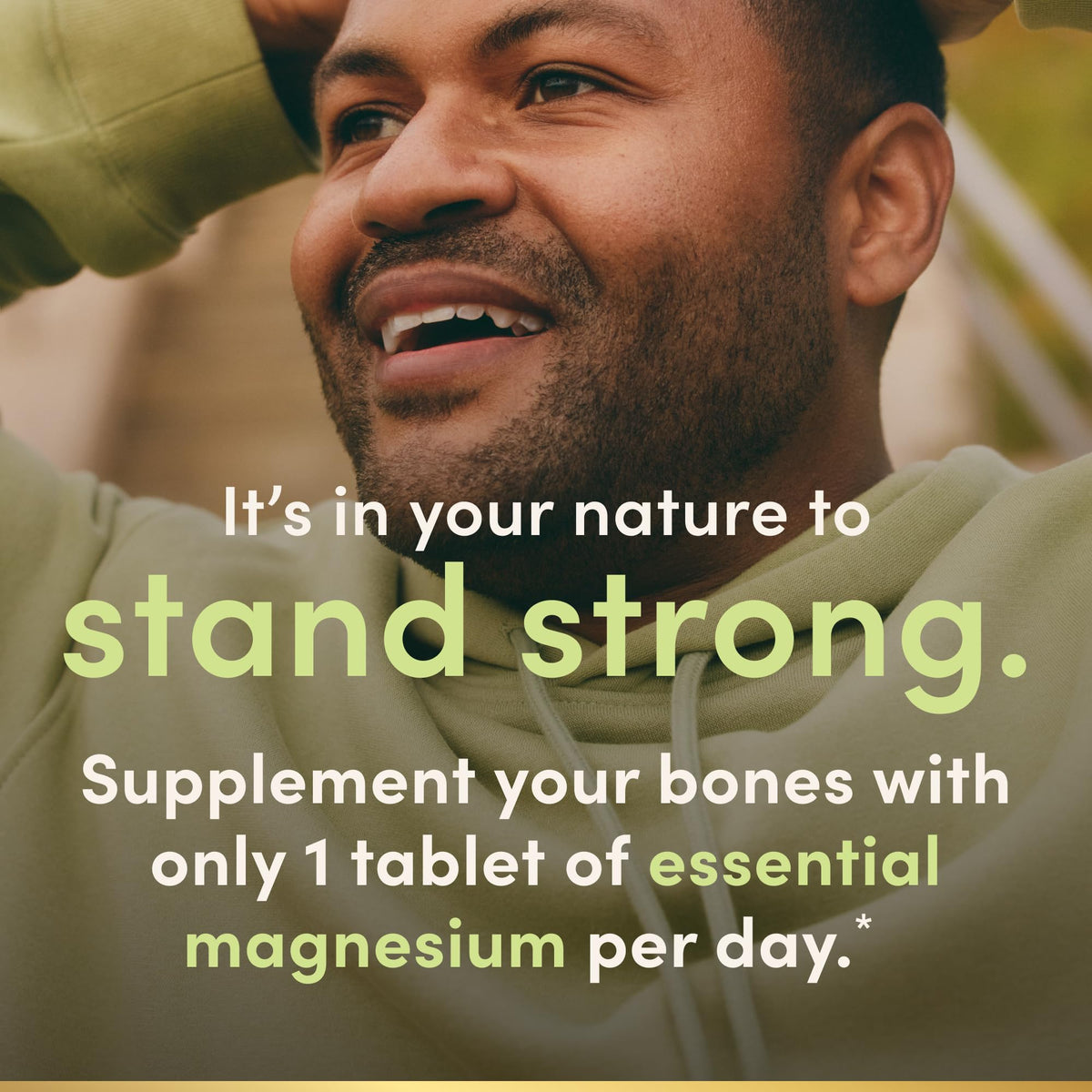 Nature's Bounty Magnesium 500 mg Tablets, High Potency Magnesium Supplement for Bone & Muscle Health, Whole Body Support, 200 Count (Pack of 1) - FENGGESTORE20
