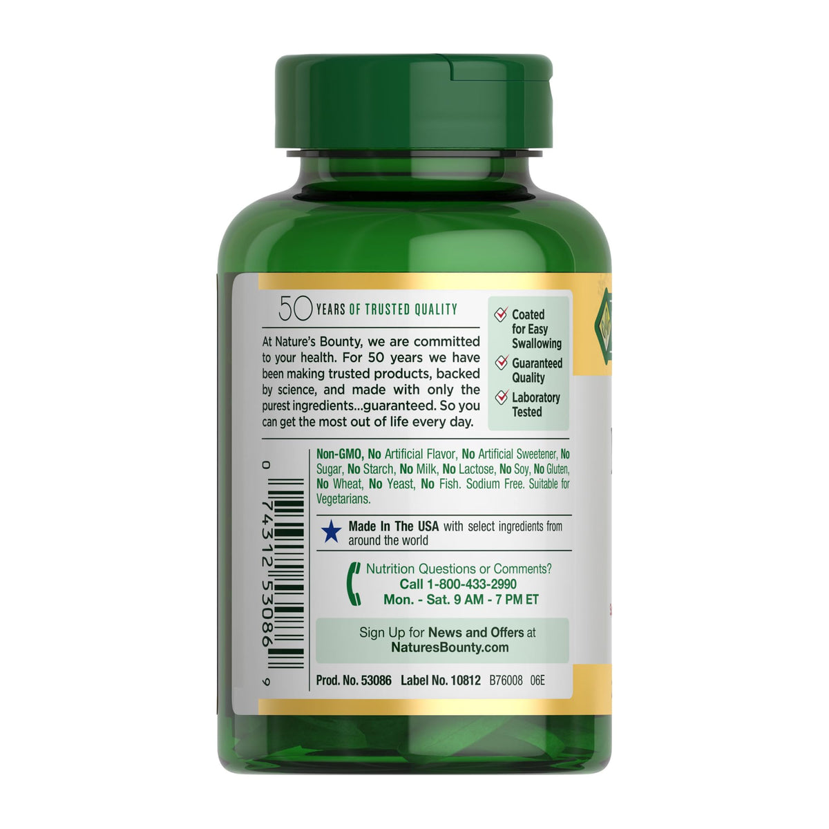 Nature's Bounty Magnesium 500 mg Tablets, High Potency Magnesium Supplement for Bone & Muscle Health, Whole Body Support, 200 Count (Pack of 1) - FENGGESTORE20