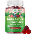Natures Craft High Prebiotic Fiber Gummies for Kids - Dietary Fiber Supplements for Digestion & Constipation - Chicory Root Kids Immune Gummies - Non-GMO - FENGGESTORE20