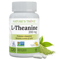 Nature's Trove L-Theanine 200mg 120 Vegetarian Capsules - FENGGESTORE20