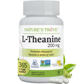 Nature's Trove L-Theanine 200mg Super Value Size - 365 Vegetarian Capsules - FENGGESTORE20