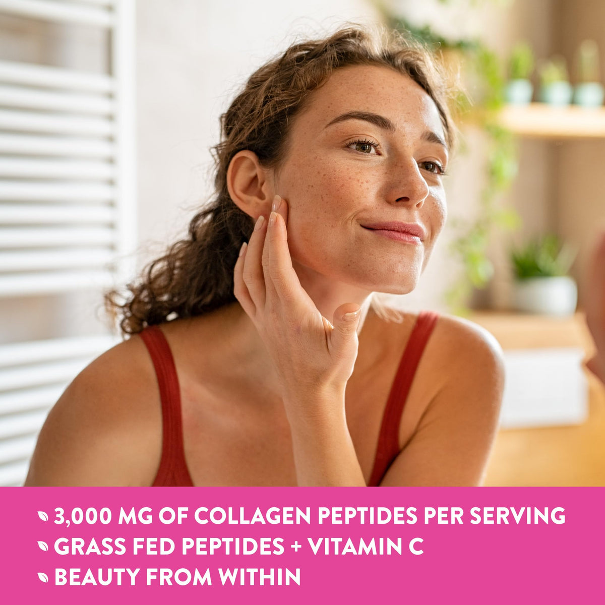 Nature's Truth Collagen Peptides | 90 Caplets | Type 1 and 3 with Vitamin C | Grass Fed, Non-GMO & Gluten Free Supplement - FENGGESTORE20