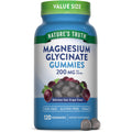 Nature's Truth Magnesium Glycinate Gummies for Adults | 200mg | 120 Count | Grape Flavor | Vegan, Non-GMO & Gluten Free Supplement - FENGGESTORE20