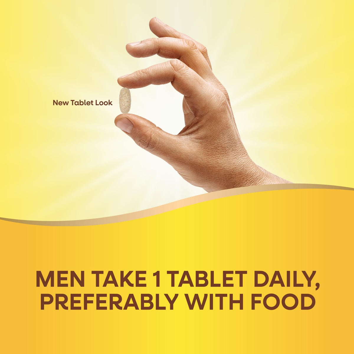 Nature’s Way Alive! Men’s 50+ Multivitamin Complete Tablets, Daily Multivitamin for Men Over 50, Supports Cellular Energy Metabolism - FENGGESTORE20