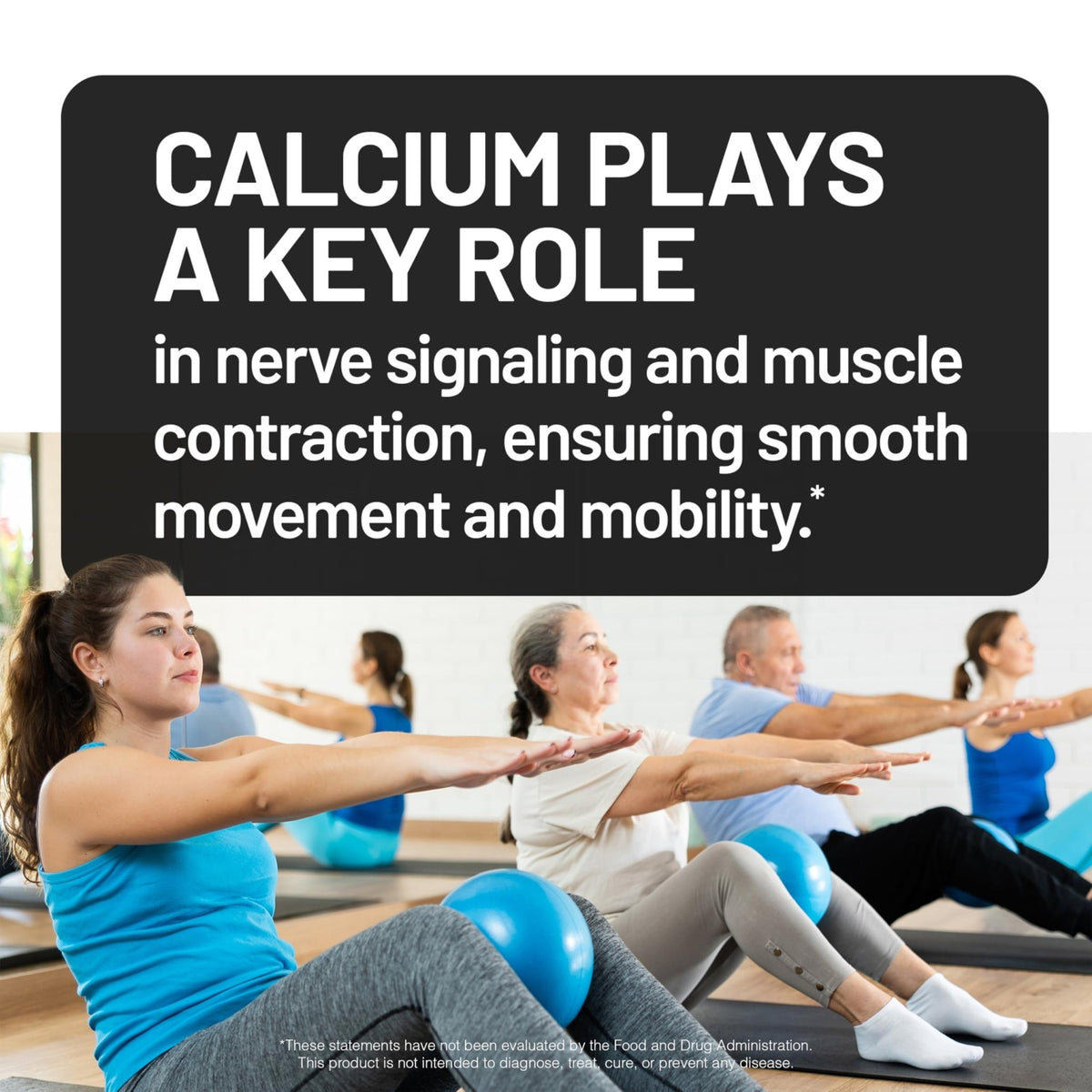 NatureWise Calcium Citrate 500mg Capsules - Supplement for Bone Health - Easy to Digest & Absorb - Vegan, Non-GMO - FENGGESTORE20