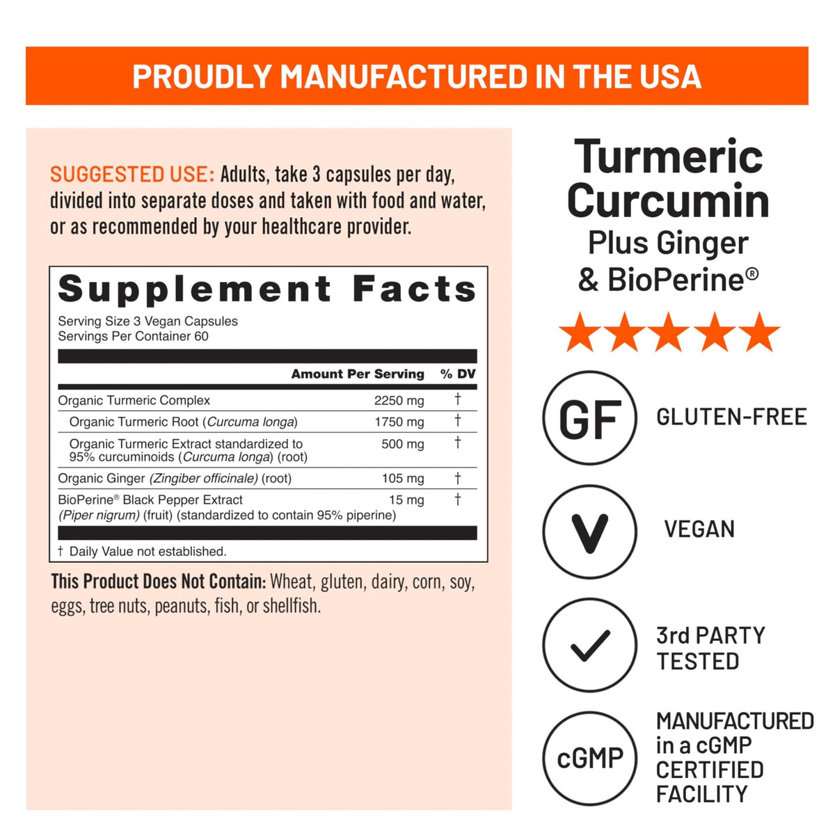 NatureWise Curcumin Turmeric 2250mg - 95% Curcuminoids & BioPerine Black Pepper Extract for Advanced Absorption - Daily Joint and Immune Health Support - FENGGESTORE20