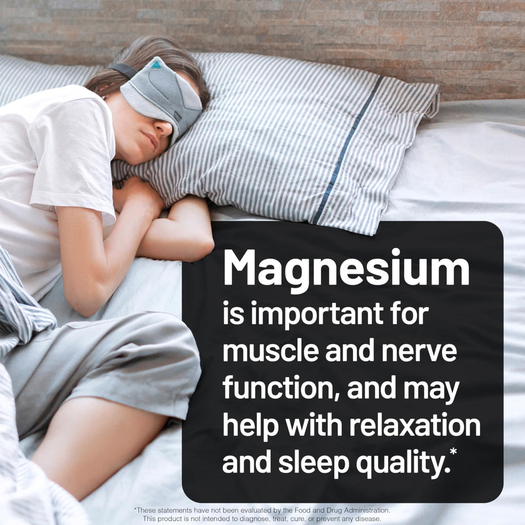 NatureWise Magnesium Glycinate 625 mg - High Absorption Chelated Magnesium Glycinate for Sleep, Relaxation, Muscle & Bones* - Gentle on Stomach, Vegan, Non-GMO - 30 Capsules[30-Day Supply] - FENGGESTORE20